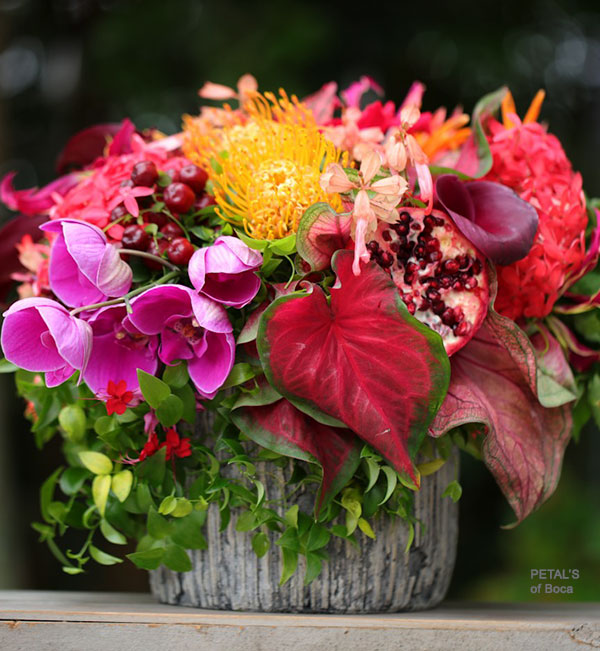 Summer Tropical Flowers- Delivery Boca Raton