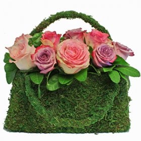 Large Handbag of Roses (Limited Colors Available)