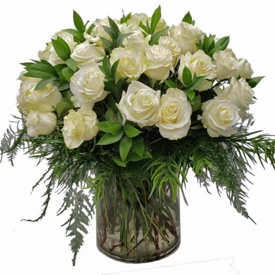 5 Dozen Premium Long Stem Roses - (Choose Color)