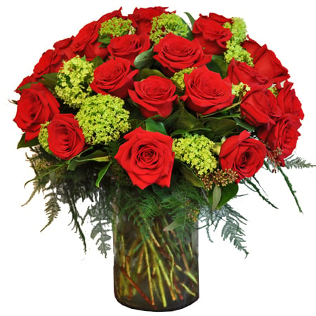 Luxe Red Roses - 5 Dozen (Select Color)