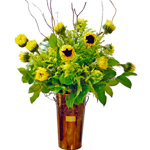 Provencial Sunflowers - Click Image to Close